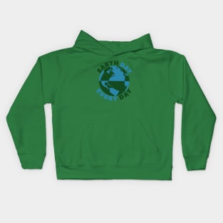 Earth Day Every Day Kids Hoodie